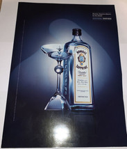 Bombay Sapphire Gin Artist Eva Seidel 2001 Magazine Print Ad - £3.94 GBP