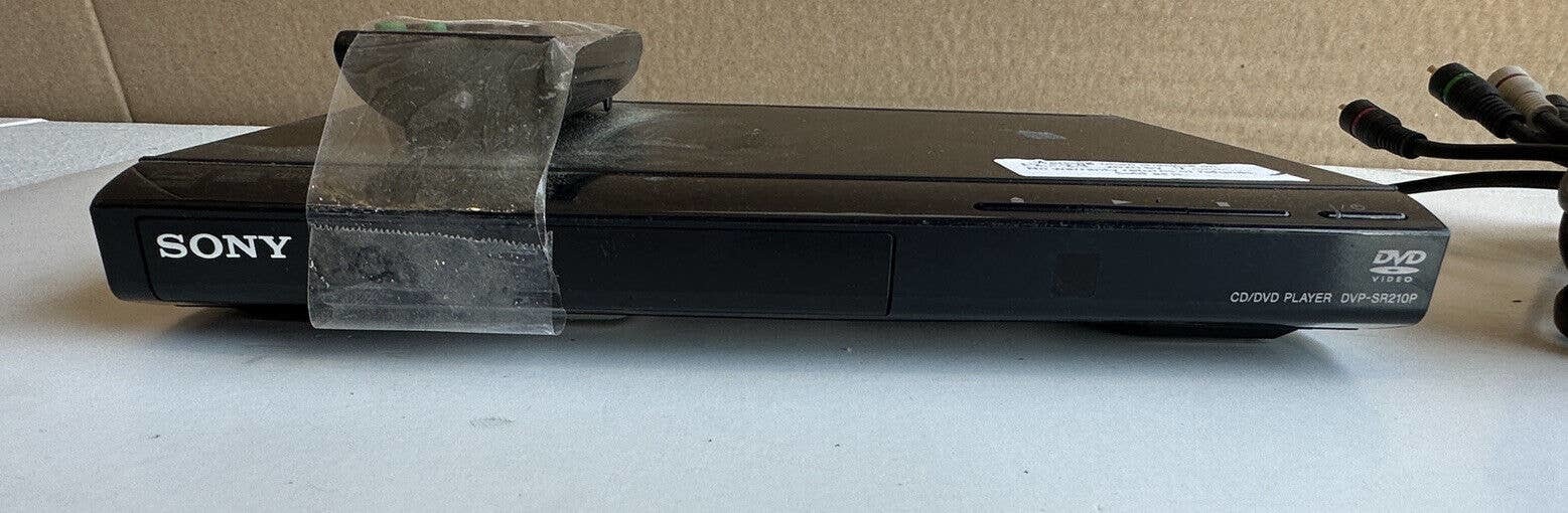 Sony Progressive Scan DVD Player DVPSR210P with Remote and RCA