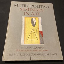 Metropolitan Museum Seminars in Art Book Color Prints John Canaday Portfolio 4 - £8.60 GBP