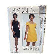 McCall's 8738 Misses' Lined Dresses Pattern Sizes 4-8 Laundry By Shelli ... - $3.83