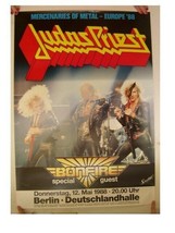 Judas Priest Poster Concert Berlin 1988 - £87.42 GBP