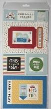 Echo Park Paper Co NIP Chipboard Frames Play All Day Boy 6X13 - £3.20 GBP