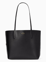 NWB Kate Spade Arch Leopard Leather Tote Cheetah Black K8466 Leopardo Gift Bag - £130.54 GBP