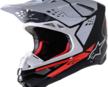Alpinestars Supertech M8 Factory Black White Red Helmet MX Motocross ATV... - £437.98 GBP