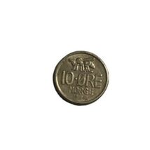 1964 Norway  10 Ore  Beautiful Bee  Vintage Coin VF - $3.94 CAD