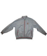 Shriner Nylon Satin Jacket Windbreaker Hooded Sz XXL Gray Malaikah Templ... - $532.24 MXN