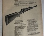 1974 Storm Ruger M-77  Vintage Print Ad Advertisement pa14 - £5.44 GBP