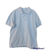 Boy&#39;s Children&#39;s Place Light Blue Polo Short Sleeve Shirt Size XL 14 - £4.90 GBP