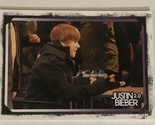 Justin Bieber Panini Trading Card #87 Justin In Black Jacket - $1.97