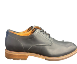 Florsheim Lodge Plain Toe Oxford Black Crazy Horse Men Size 9.5 M (D) - $74.25
