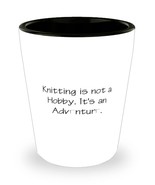Fancy Knitting Gifts, Knitting is not a Hobby. It&#39;s an Adventure, Holida... - $185.60 MXN
