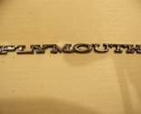 1970 PLYMOUTH DUSTER &amp; BARRACUDA EMBLEM OEM #28591 5 1/2&quot; - £53.32 GBP