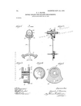 Double Roller For Balance-escapements Patent Print - White - £6.21 GBP+