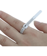 Ring sizer! Adjustable and reusable US ring sizer in full and half sizes!  - $5.95
