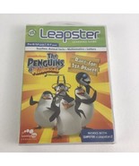 Leap Frog Leapster Learning Game Penguins Of Madagascar Animal Facts Mat... - £13.41 GBP