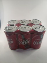 Coca-Cola 6-Pack Tin Collectiable 1998 - $22.15