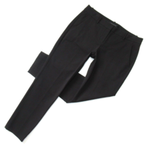 NWT Theory Testra Checklist in Black Stretch Tapered Slim Ankle Pants 12 - £48.26 GBP
