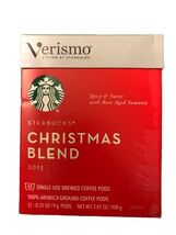 Starbucks Verismo Christmas Blend Pods — DISCONTINUED — 12 Pods - $13.99