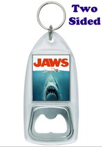 Jaws Shark Horror Film Poster Bottle Opener Clear keyring - $11.51