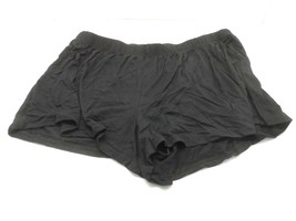 Adore Me Women&#39;s Cozy Sleepwear Boxer Boy Shorts Panties 577 Black Large - $87.35 MXN
