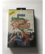 Double Dragon Sega Master System COMPLETE 1988 Tested & Working - $24.14