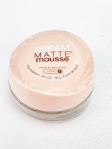 Maybelline Dream Matte Mousse Foundation 0.64 Oz Porcelain Ivory Light 1 - £12.63 GBP