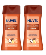 2 x Nuvel Cocoa Butter Body Lotion Moisturizing Lotion Cocoa &amp; Shea Butt... - $38.87 CAD