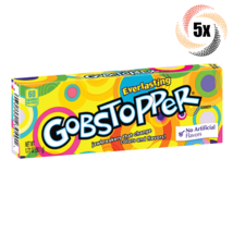 5x Packs Gobstopper Everlasting Jawbreakers Assorted Flavor Hard Candy | 1.77oz - £10.80 GBP