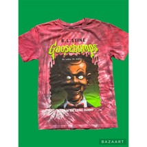 R.L. Stine Goosebumps Night Of The Living Dummy T-Shirt Tie Dye Design NWOT - £15.81 GBP