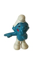 Smurfs Schleich Vtg toy figure Peyo Germany Bully 1972 Jokey Joky Laughi... - $14.80