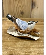 Lenox Red Breasted Nuthatch Garden Bird Collection Fine Porcelain Figurine - £16.89 GBP