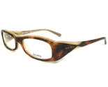 Miu Eyeglasses Frames VMU10F 7N7-1O1 Brown Tortoise Beige 52-16-130 - £111.26 GBP