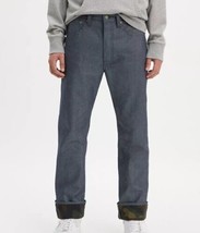 Levi&#39;s Mens 501 Original Shrink to Fit Jeans Camo Cuff Phalarope Demitas... - £36.61 GBP