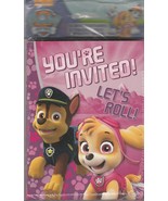Paw Patrol Girl by nickelodian Invitation and Thank You Card  (8-Count) - $84.06 MXN