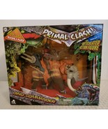 Dino Commander Primal Clash Mammoth Beast Taming Squad Set Action Figure... - £24.23 GBP