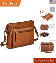 Versatile Small Real Leather Crossbody Purse - Fits Mini iPad &amp; Essentials - $60.00