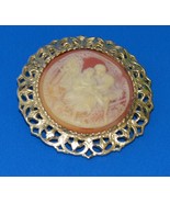 Jewelry-SKU#x117/Vintage Cameo Brooch Victorian Style - €30,15 EUR