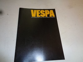 1970s Vespa Moped/Scooter Original Accessories Brochure - $187.65 MXN