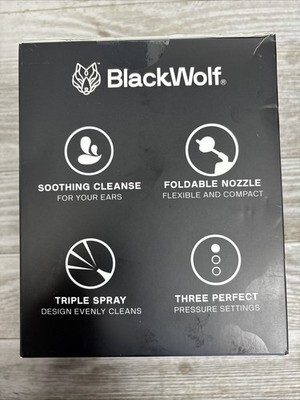 Wush BlackWolf Rechargeable Triple Jet Stream Powered Ear Cleaner #WUSH0706 Item image 5