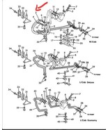OEM New Holland 82013859 Power Steering Motor Tube ( 14mm OD ) - $2,781.93 MXN