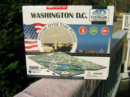 Washington DC 4D Cityscape Time Puzzle 1100+ Pieces - £18.45 GBP