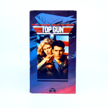 Top Gun (VHS, 1986) Tom Cruise, Kelly McGillis Paramount - $5.54