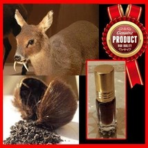 Pure Black Deer Musk Attar Oil Misk Kasturi Pheromones Aphrodisiac - Premium Qua - £77.67 GBP