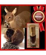 Pure Black Deer Musk Attar Oil Misk Kasturi Pheromones Aphrodisiac - Pre... - $99.00