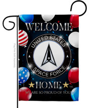 Welcome Home Space Force - Impressions Decorative Garden Flag G158630-BO - £17.15 GBP