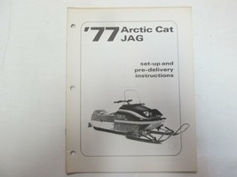 1977 Arctic Cat Jag Set Up &amp; Pre-Delivery Instructions Manual FACTORY OEM - $14.88