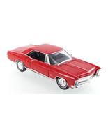 1965 Buick Riviera Gran Sport 1/24 Scale Diecast Metal Model by Welly - RED - $546.78 MXN