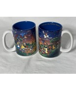 Vintage Disney World 2000 Ceramic Coffee Mug Celebrate Hand In Hand-Clea... - $17.82