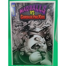 Madballs vs Garbage Pail Kids 2 Crosby Black &amp; White Comic Book - $8.03
