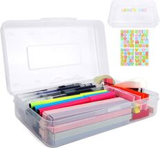 Pencil Case, Pencil Box, Large Pencil Case, Crayon Box 8 x 4.8 x 2.3 in - $8.91